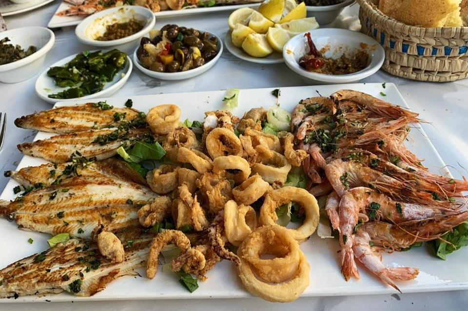 Fresh Seafood In Saidia