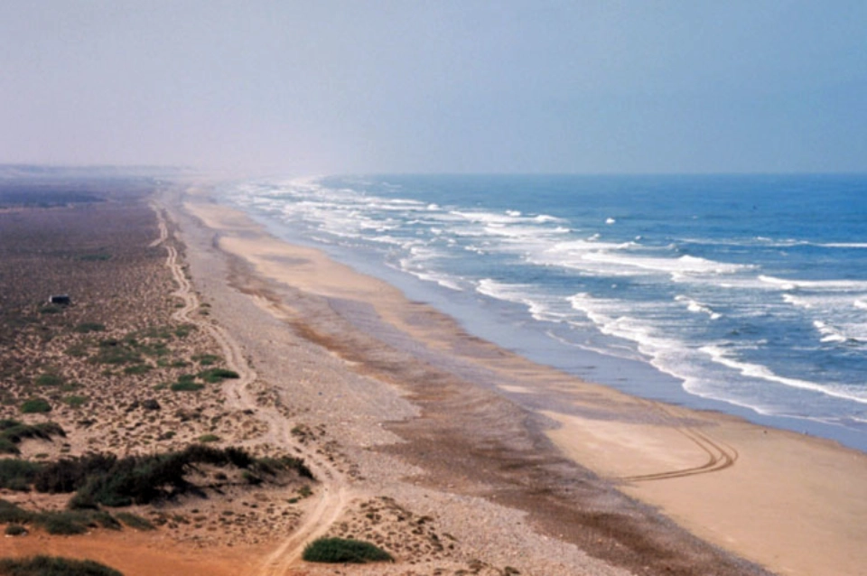 Plage Blanche White Beach