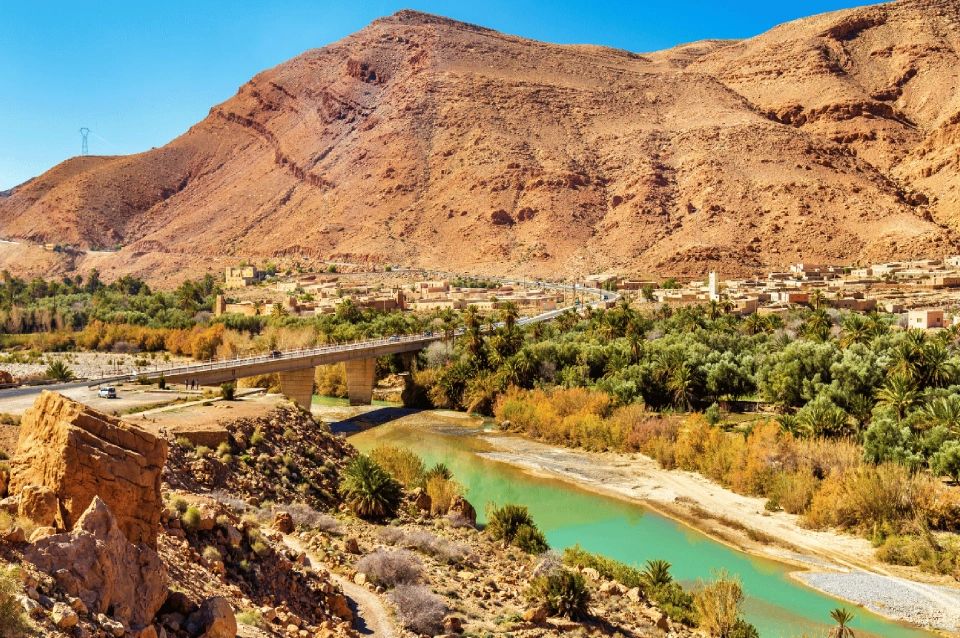 Ziz Valley And River